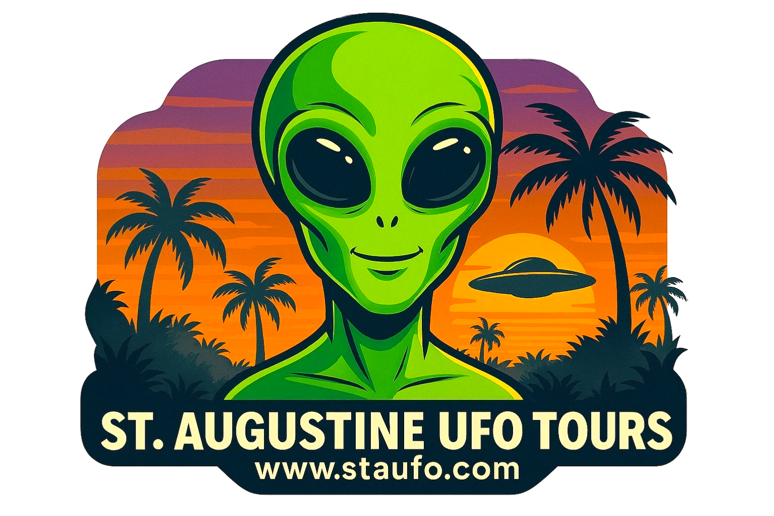 Saint Augustine UFO Tours Logo